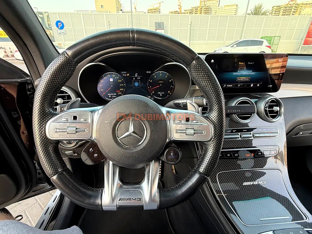 2021 Mercedes-Benz GLC AMG 63 S Coupe for Sale in Dubai, photo 9 of 12