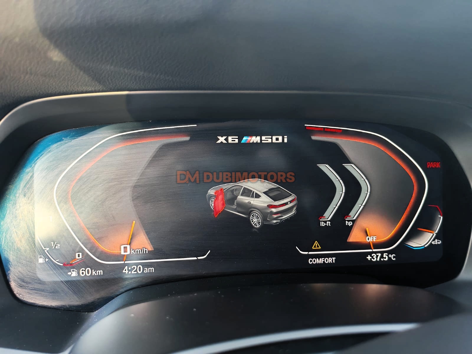 2022 BMW X6 M50i for Sale in Abu Dhabi, photo 18 of 18
